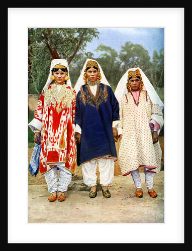 Kashmiri women, India by Publishers Photo Service