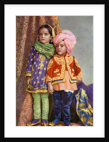 Hindu children of North Kashmir, India by Anonymous