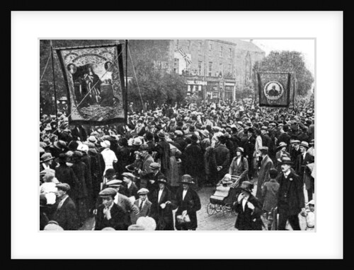 Annual procession of the Orangemen, Belfast, Northern Ireland by J Johnson