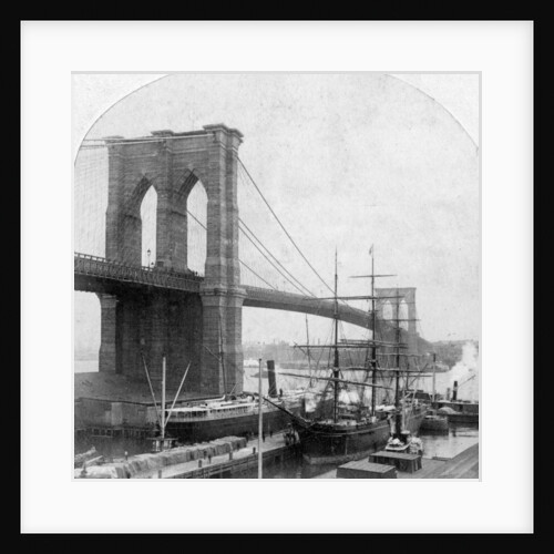 Brooklyn Bridge, New York, USA by William H Rau
