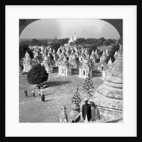 The north section of the '450 Pagodas', Mandalay, Burma (Myanmar) by Anonymous