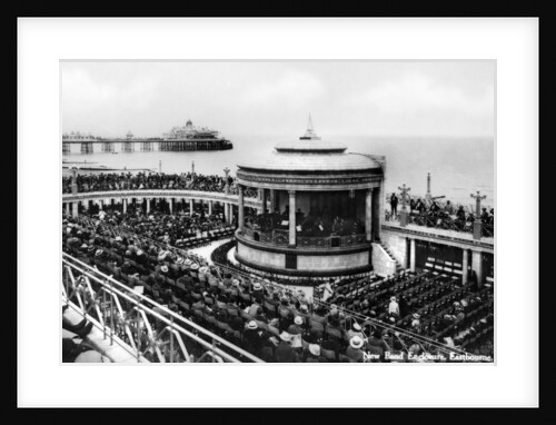 The new band enclosure, Eastbourne, East Sussex by Anonymous