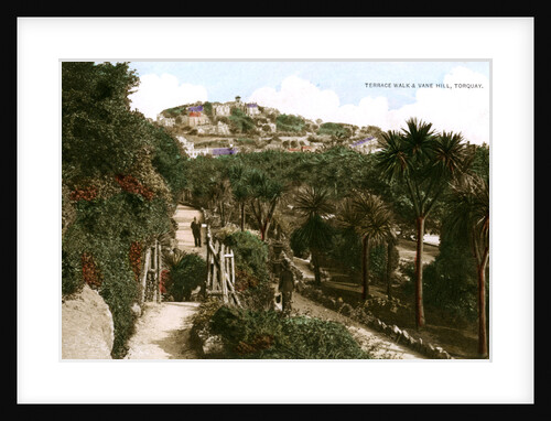 Terrace Walk and Vane Hill, Torquay, Devon by Ern Bishop
