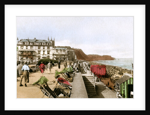 East Cliff Promenade, Teignmouth, Devon by EP Bucknall