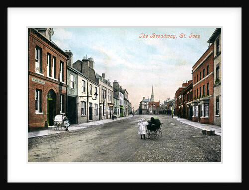 The Broadway, St Ives, Cambridgeshire by Valentine & Sons