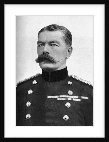 Field Marshall Earl Kitchener, British Secretary of State for War, First World War by Bassano Studio