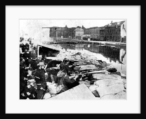 'Defence of a main artery of Antwerp', First World War by Anonymous