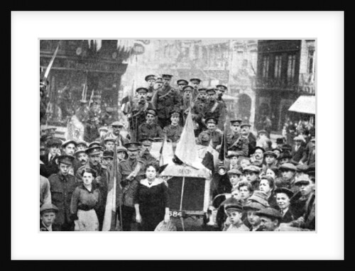 British Expeditionary Force in Rouen, France, First World War by Anonymous