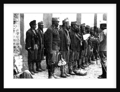 Austrian troops surrender without firing a shot by Anonymous