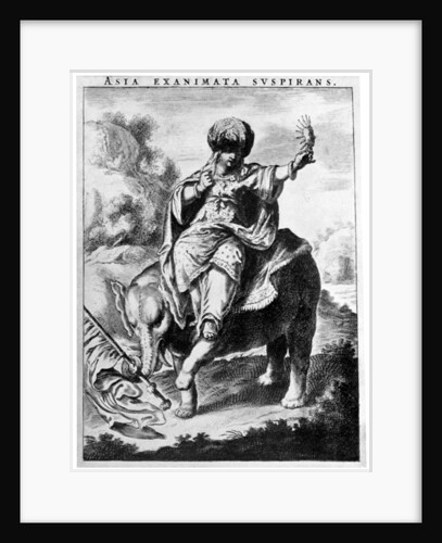 Allegorical view of Asia by Cornelis de Visscher