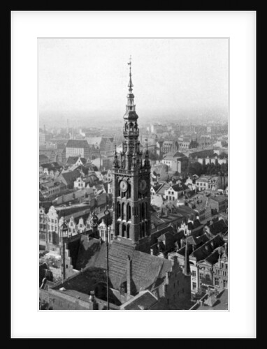 Marienkirche Church steeple, Germany by Anonymous