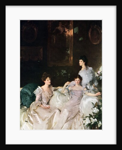 Lady Elcho, Mrs Tennant and Mrs Adeane by John Singer Sargent