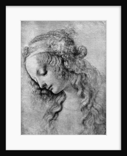The head of the Madonna, 15th centuy by Andrea del Verrocchio