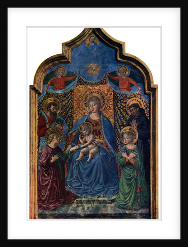 Mystical Marriage of St Catherine by Benozzo Gozzoli