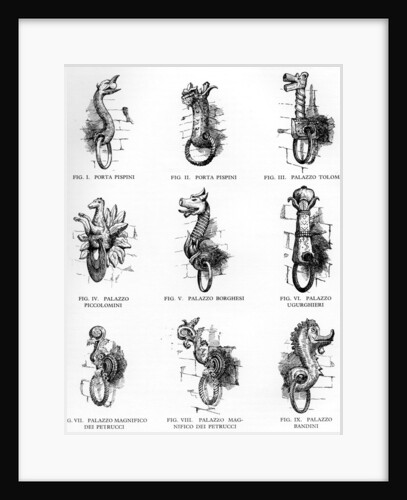 Sienese tethering rings by Anonymous