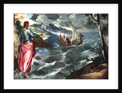 Christ at the Sea of Galilee by Jacopo Tintoretto