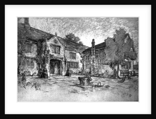 House designed upon old English farmhouse by M Adams-Acton