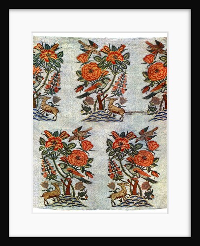 Gold and silver brocade from Isfahan, Iran by Anonymous