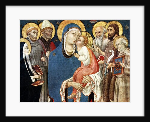 The Madonna and Child with Saints by Sano di Pietro