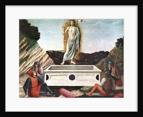 The Resurrection by Andrea del Castagno