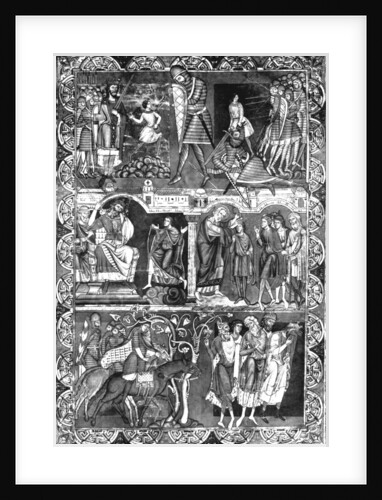 Leaf from a Bible. Winchester by Anonymous