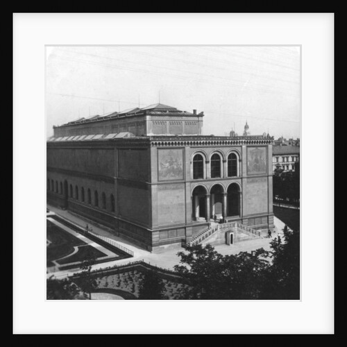 The Neue Pinakothek, Munich, Germany by Wurthle & Sons