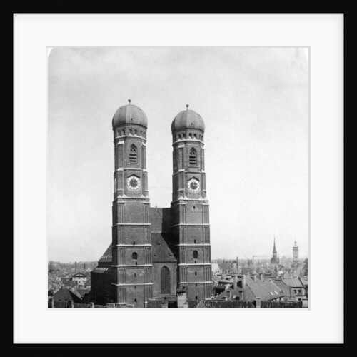 The Frauenkirche, Munich, Germany by Wurthle & Sons