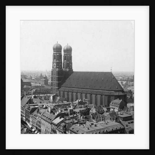 The Frauenkirche, Munich, Germany by Wurthle & Sons