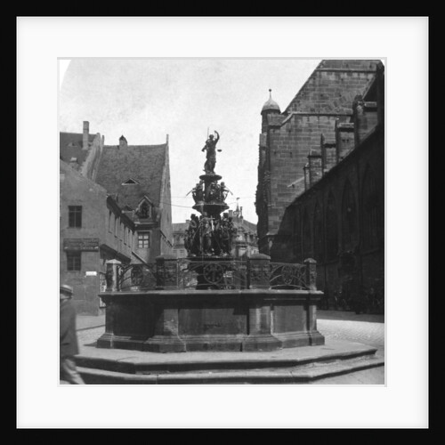 Tugendbrunnen, Nuremberg, Bavaria, Germany by Wurthle & Sons