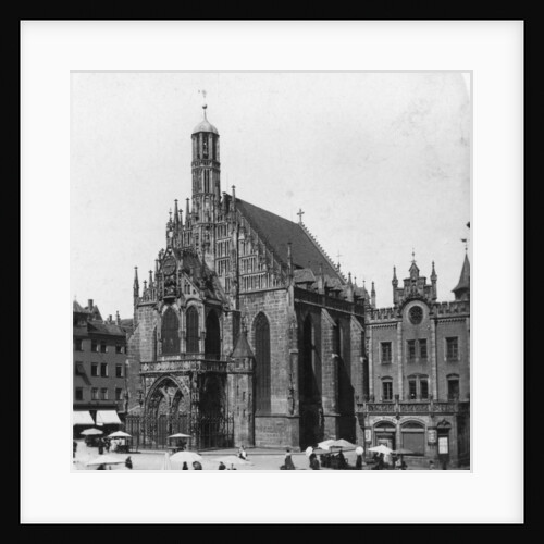 The Frauenkirche, Nuremberg, Bavaria, Germany by Wurthle & Sons