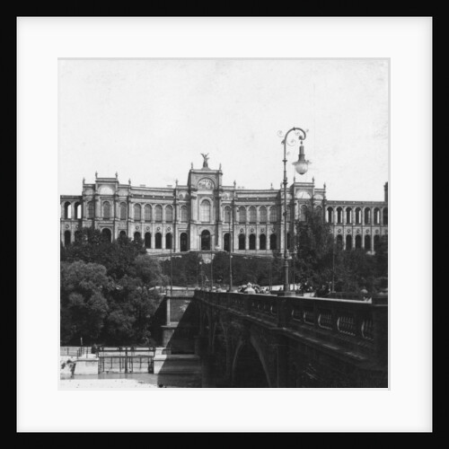 The Maximilianeum, Munich, Germany by Wurthle & Sons