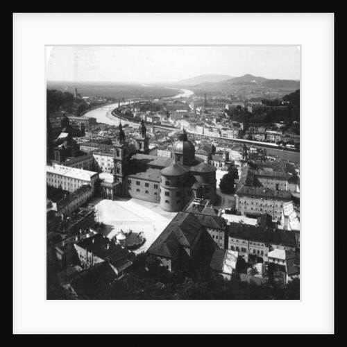 View of Salzburg from the Hohensalzburg Fortress, Salzburg, Austria by Wurthle & Sons