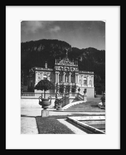Linderhof Palace, Bavaria, Germany by Wurthle & Sons