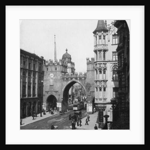 Karlstor Gate, Munich, Germany by Wurthle & Sons