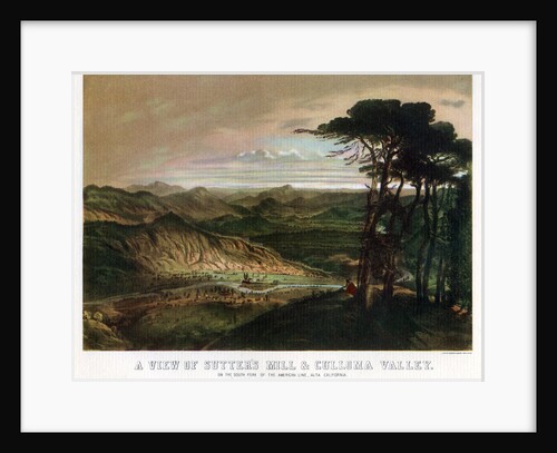 Sutter's Mill and Culloma Valley, California, USA by J Little