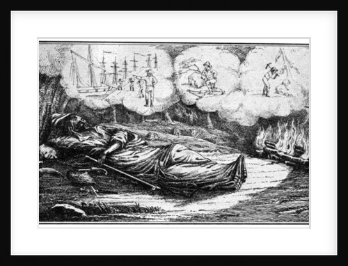 The dream of a prospecting miner by Britton & Rey