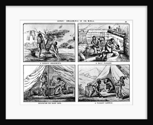 Sunday Amusements in the Mines by Britton & Rey