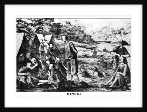 Californian gold miners by Britton & Rey