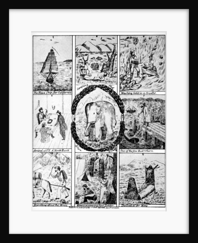 Scenes from the California gold rush by Cooke & Le Count