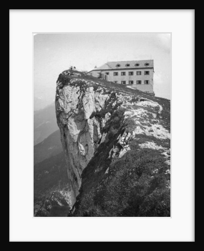 Hotel on the top of Mount Schafberg, Salzkammergut, Austria by Wurthle & Sons