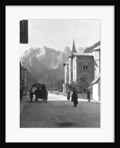 Landro and Monte Cristallo, Tyrol, Italy by Wurthle & Sons