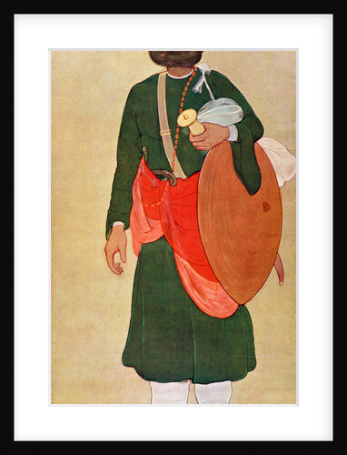 The Rajput warrior from the War Group by Fyzee Rahamin