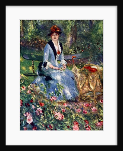 Dans Les Roses by Pierre-Auguste Renoir