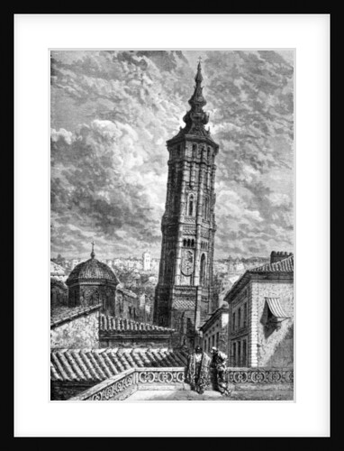 Torre Nueva, Zaragoza, Spain by Anonymous