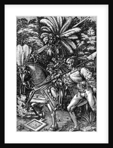 Knight and Squire by Hans Wechtlin the Elder