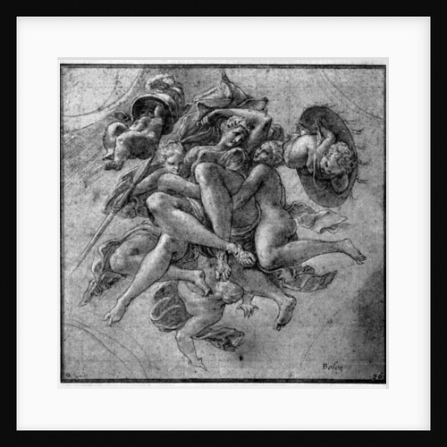 Design for the Ulysses Gallery, Fontainebleau by Francesco Primaticcio