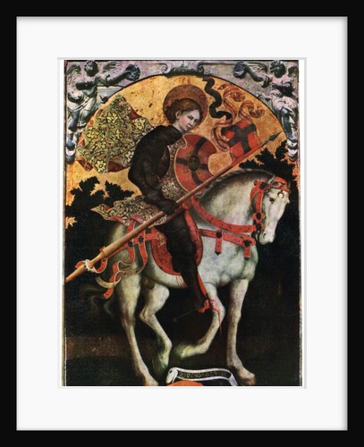 St Chrisogonus by Michele Giambono