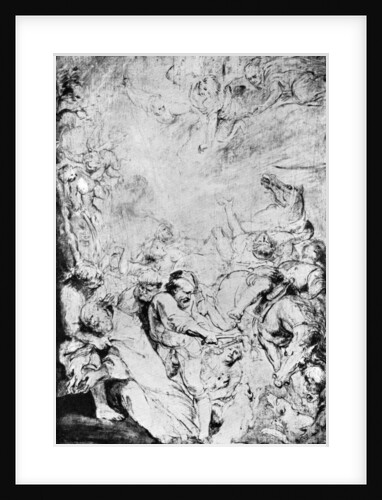 Sketch of the Martydom of St Livinus by Peter Paul Rubens