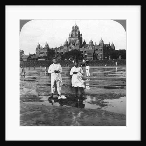 Parsis worshipping the New Moon, Bombay, India by Underwood & Underwood