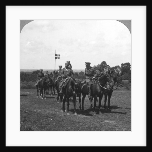 General Rimington, Sir Pertab Singh and the Rajah of Rutlam, France by Crown